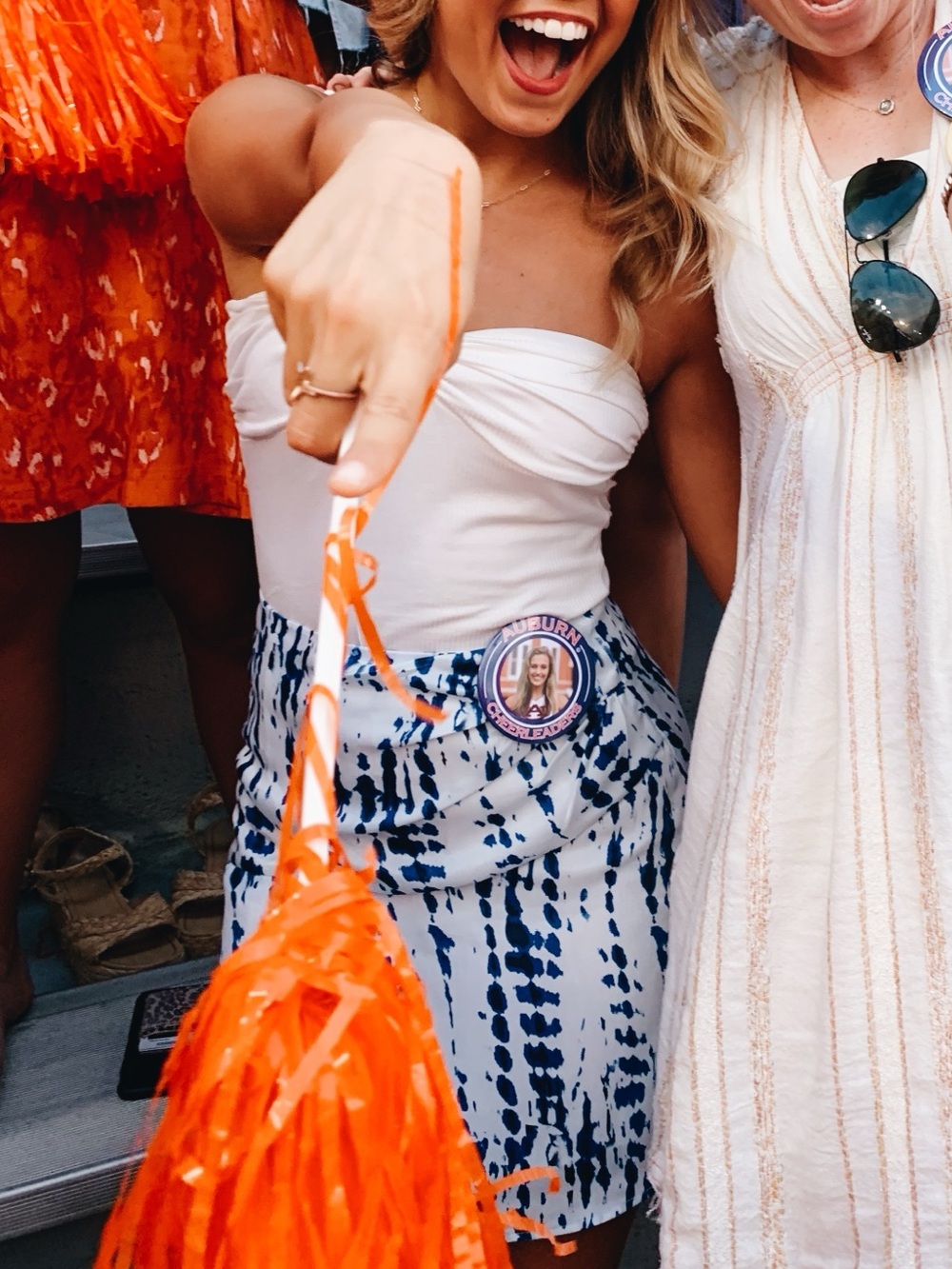 House of Harlow 1960 x Revolve tie dye skirt